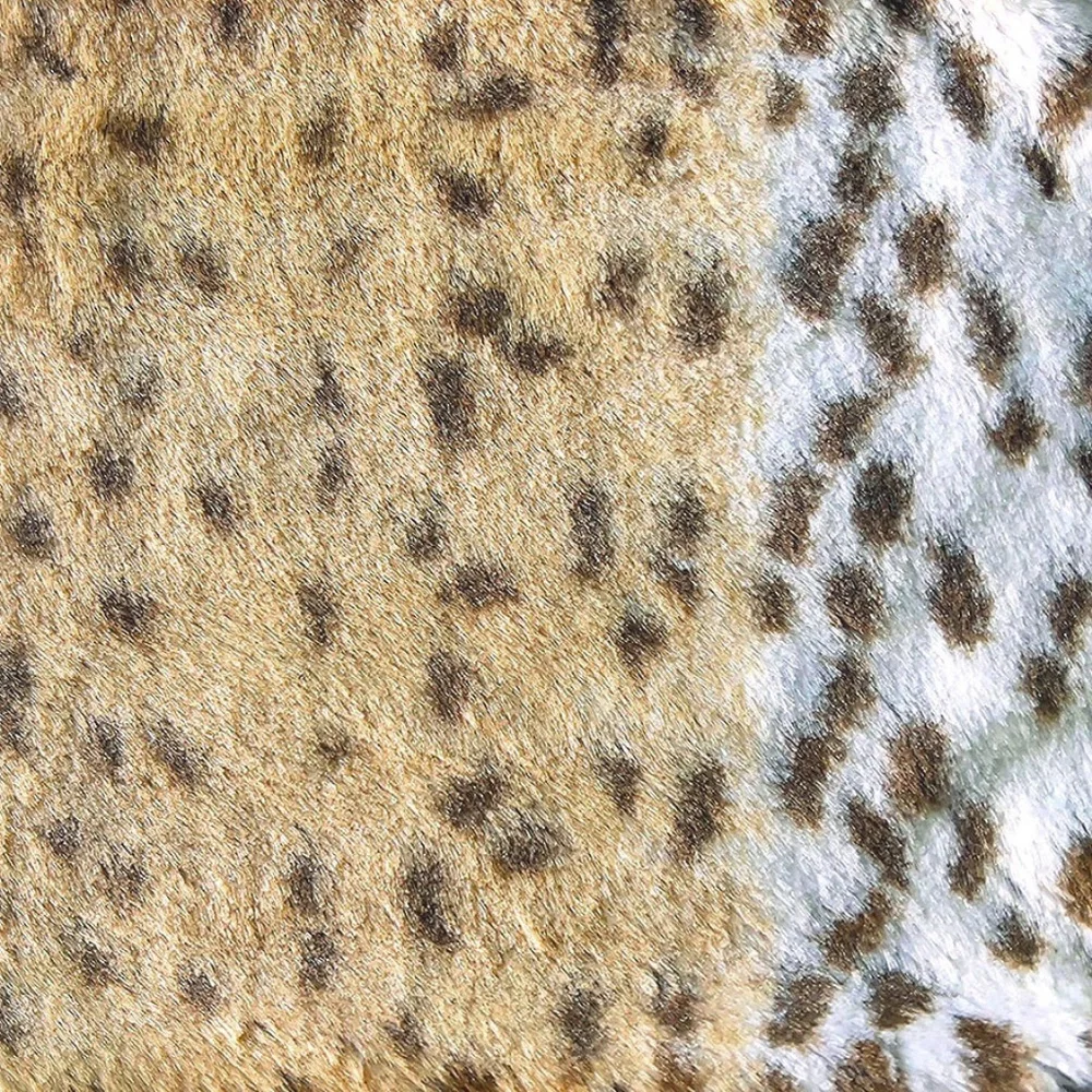 Snow Leopard Bagel Bed